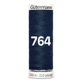 Gutermann garen | 200m | 764 donker petrol naaigaren GM - 200 - 764 - DONKER - PETROL 4008015033606